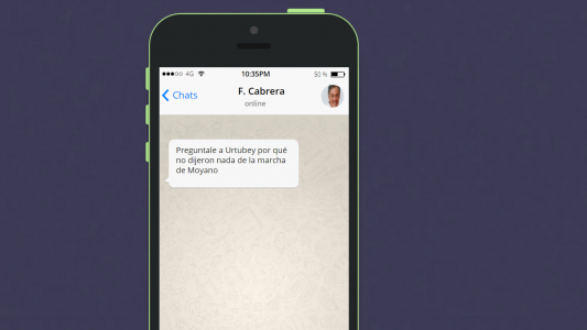 Francisco Cabrera se peleó con la UIA por Whatsapp