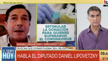 Presentan un proyecto de ley para que todos los recuperados de coronavirus sean donantes de plasma
