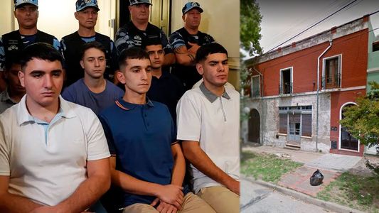 Se filtraron las fotos de las puertas de las casas de los rugbiers