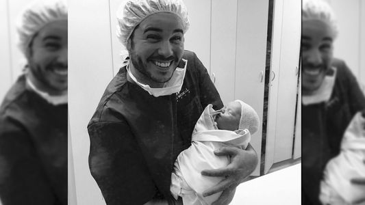 La felicidad de Nico Magaldi: ¡Nació Bautista!