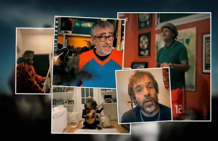 Los Auténticos Decadentes le compusieron un tema a la cuarentena: Juntos por siempre