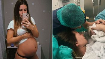 Mina Bonino y Federico Valverde fueron papás: 14 horas de parto, con las últimas tres muy difíciles