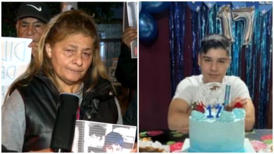 Todo desangrado: el estremecedor relato de la mamá del chico de 17 años asesinado por defenderla