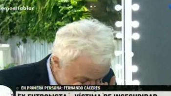 Andy Kusnetzoff se quebró al entrevistar al Negro Cáceres