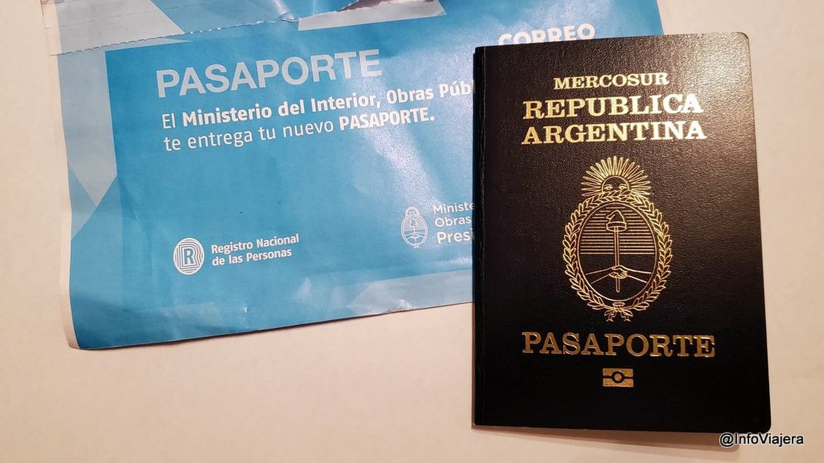 El Gobierno Tuvo Que Sacar Un Pasaporte Transitorio Por El Efecto   Pasaporte Argentinojpg 