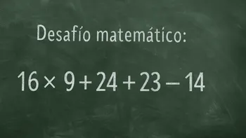 La regla esencial para resolver este desafío matemático es conocido como PEMDAS (por sus siglas en inglés) o jerarquía de operaciones.