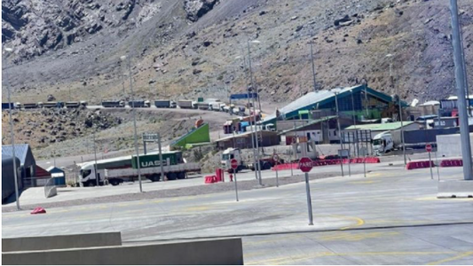 Por los controles sanitarios y un conflicto laboral, se registraron fuertes demoras en la frontera con Chile