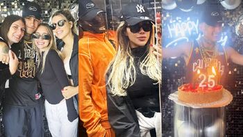 Así fue el cumpleaños sorpresa a L-Gante organizado por su mamá y Wanda Nara: el video