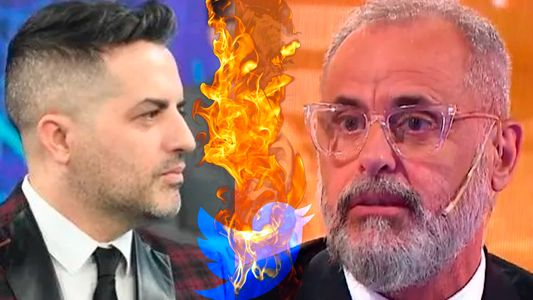 Fuerte cruce entre Ángel de Brito y Jorge Rial