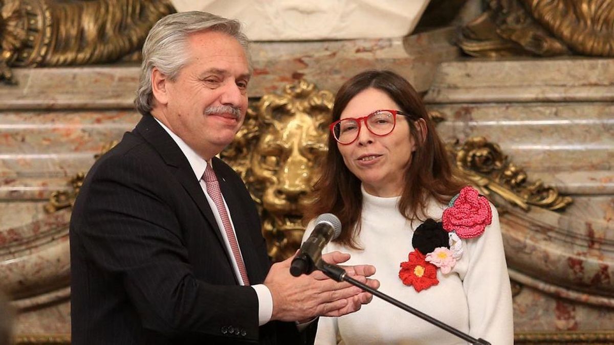 Silvina Batakis y el anuncio del plan económico.