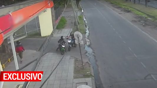 Video: así fue el robo de la moto con la que asaltaron y mataron a Andrés Blaquier