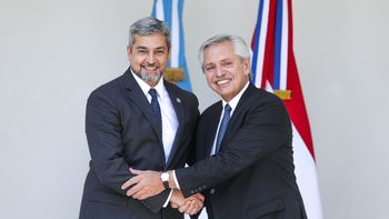 Alberto Fernández recibió a Mario Abdo Benítez, presidente de Paraguay