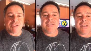 Carna grabó un saludo navideño mientras miraba porno