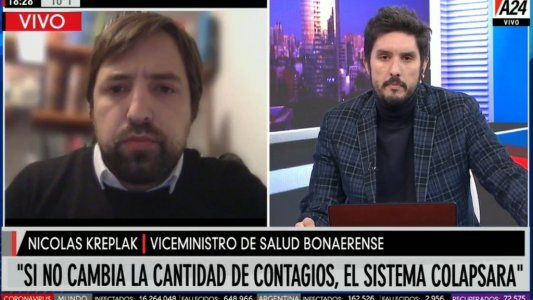 El viceministro de Salud bonaerense dijo que hace falta más épica patriótica para mejorar el cumplimiento de la cuarentena