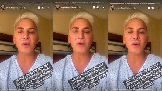 Flavio Mendoza habló en medio de su internación por coronavirus: La pasé bastante mal