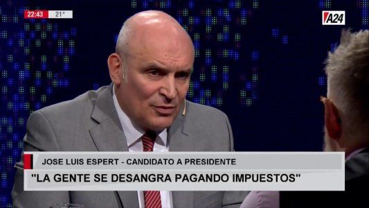 Espert, de campaña: Lavagna está muy sobreestimado