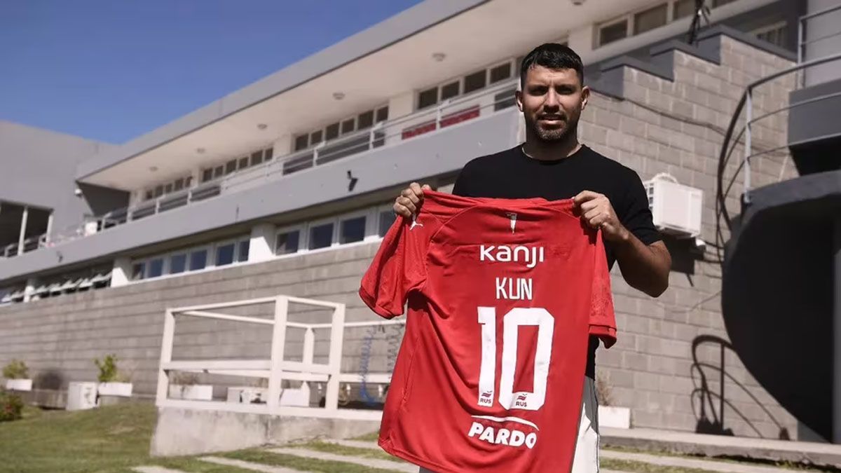 Se ilusiona Independiente: el Kun Agüero podría volver a jugar al fútbol y ¿se suma al Rojo?
