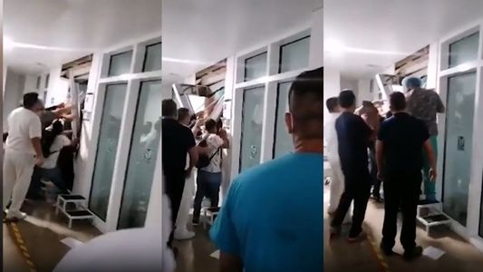 Dramático video: una nena de 6 años murió aplastada por el ascensor de un hospital