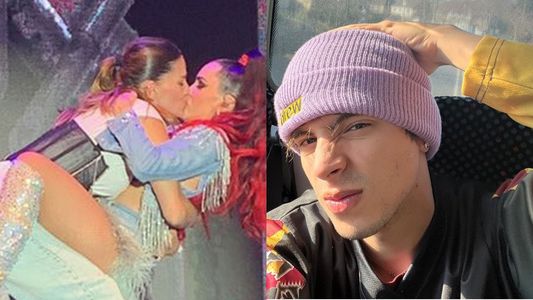 Qué dijo RusherKing tras el explosivo chape público de la China Suárez con Lali Espósito