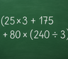 Desafío matemático en menos de 20 segundos: (25 × 3 + 175) + 80 × (240 ÷ 3)