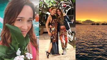 Las paradisíacas vacaciones de Verónica Lozano y Analía Franchín en la Polinesia