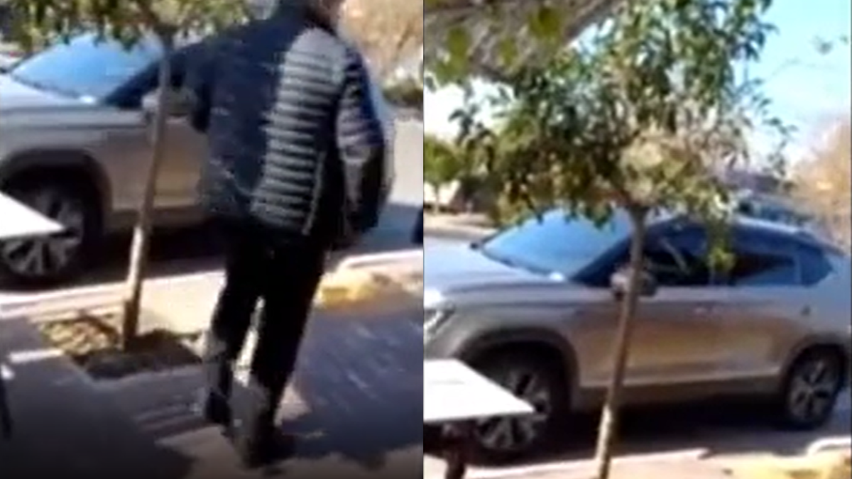 Mario Negri dejó el auto en una rampa para discapacitados y lo escracharon en redes sociales