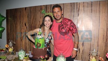 El Ogro Fabbiani y Gimena Vascon: Santino nos llenó de amor, estamos muy felices