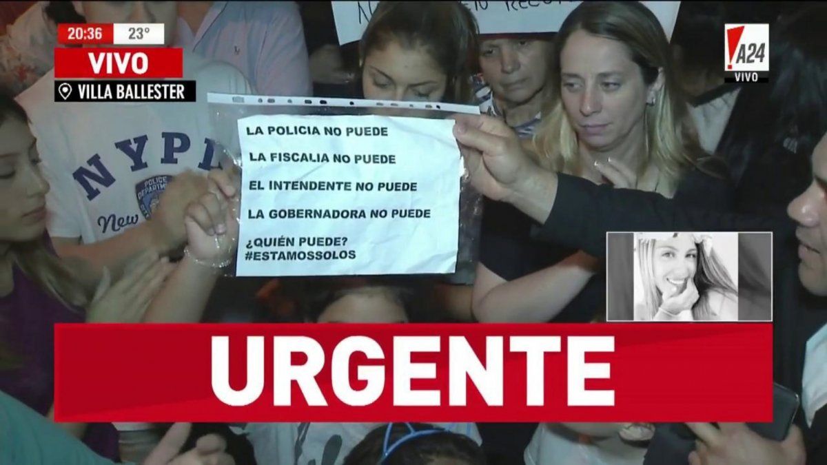 Masiva movilización en Villa Ballester para pedir justicia por el crimen de Zaira