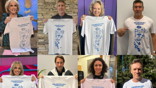 Cientos de ciudadanos, expertos, personalidades y ONG se pusieron la camiseta por la alfabetización