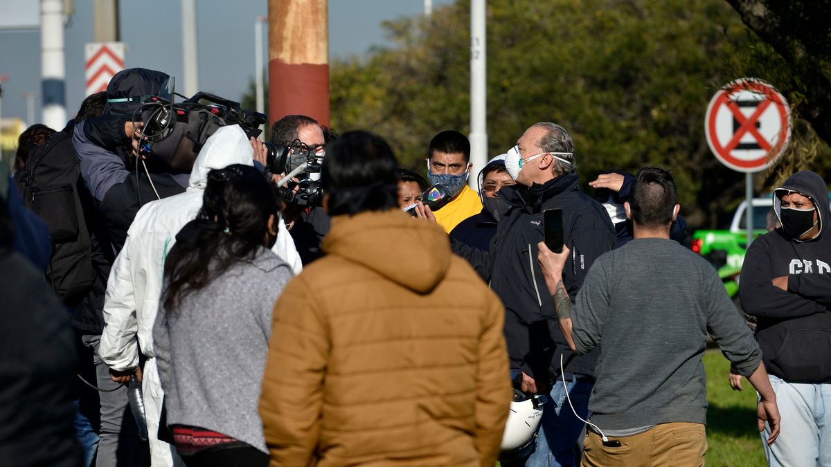 Berni apuntó contra el Gobierno y apoyó la postura de Rodriguez Larreta por los piquetes