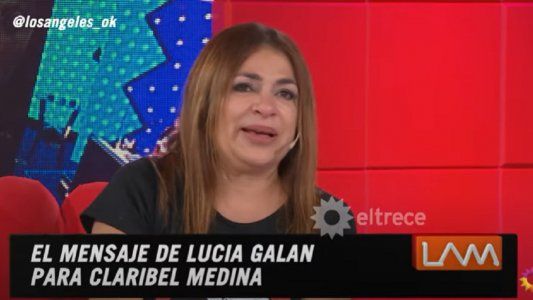 Claribel Medina lloró al escuchar un mensaje de Lucía Galán: Es una gran mujer