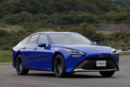 Mirai, el Toyota con pila de combustible  de hidrógeno