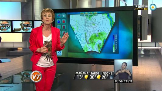 Nadia Zyncenko, la famosa meteoróloga jubilada de la TV Pública, muy cerca de volver a la televisión