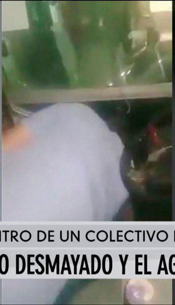Discutió con un colectivero por un incidente de tránsito y lo desmayó de un golpe