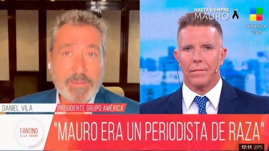 El conmovedor recuerdo de Daniel Vila: Mauro fue un amigo que tuve por 30 años