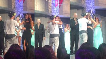 ¡Acá hay amor! El primer beso en público de Silvina Luna y El Polaco