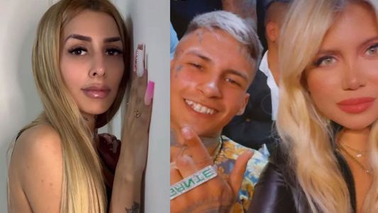 Tamara Báez desató su furia contra Wanda Nara por su coqueteo con L-Gante