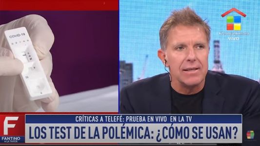 Dura editorial de Alejandro Fantino contra Santiago del Moro y el Dr. Capuya por el test del coronavirus