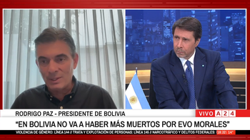 Rodrigo Paz Pereira aseguró que en Bolivia no va a haber más muertos por Evo Morales