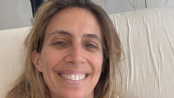 Luciana Geuna preocupó a todos con una foto desde la clínica: qué dijo sobre su salud