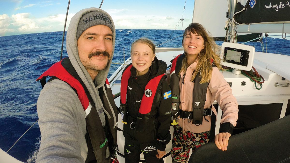 Greta Thunberg recorre el mundo en barco o trenes, no utiliza el avión (Foto: Archivo)