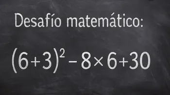 Desafío matemático: pocos logran resolverlo sin equivocarse
