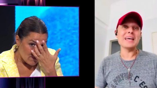 Lío Pecoraro sorprendió a Maju Lozano y la conductora no pudo contener sus lágrimas