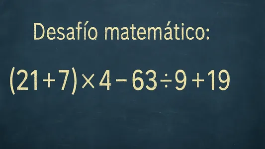 Desafío Matemático: este problema desafía tu lectura de signos