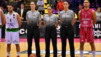Tres mujeres fueron árbitros de un partido de básquet en España y un entrenador se enojó con que esa fuera la noticia: Si están ahí es porque hicieron méritos