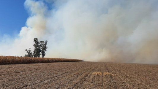 ¿Violencia política? CRA denuncia un incendio intencional en el campo del vicepresidente de la entidad