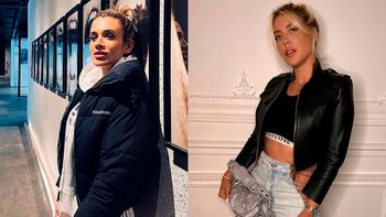 el like de camila homs a wanda nara con palito a sus enemigas: china suarez y tini stoessel