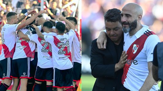 River goleó 4 a 0 al Beltis en la despedida de Gallardo y Pinola