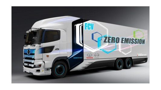 Toyota desarrolla un camión de pila de combustible de hidrógeno con 600 kilómetros de autonomía