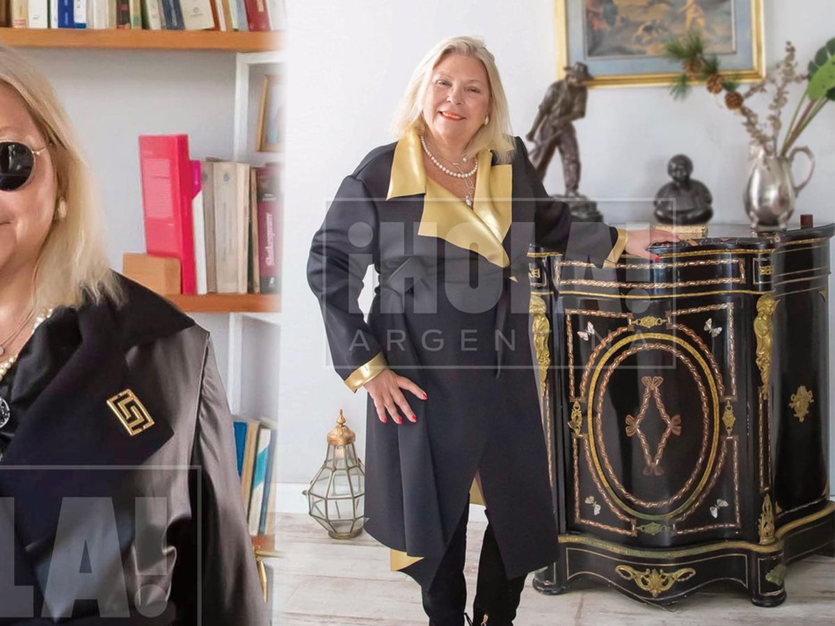 Fotos: Lilita Carrió lanzó su marca de ropa y posó como modelo